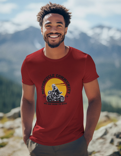 Motorcycle Community T-Shirts for Men