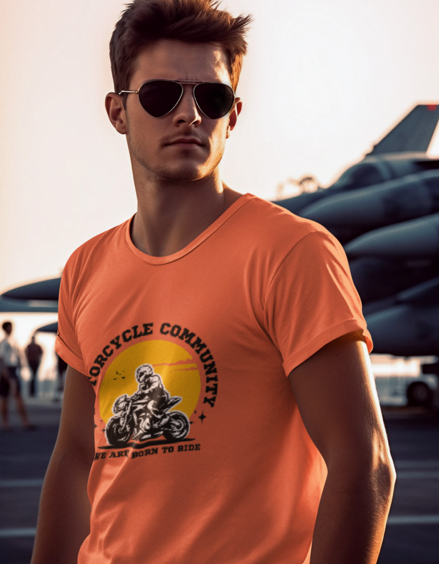 Motorcycle Community T-Shirts for Men