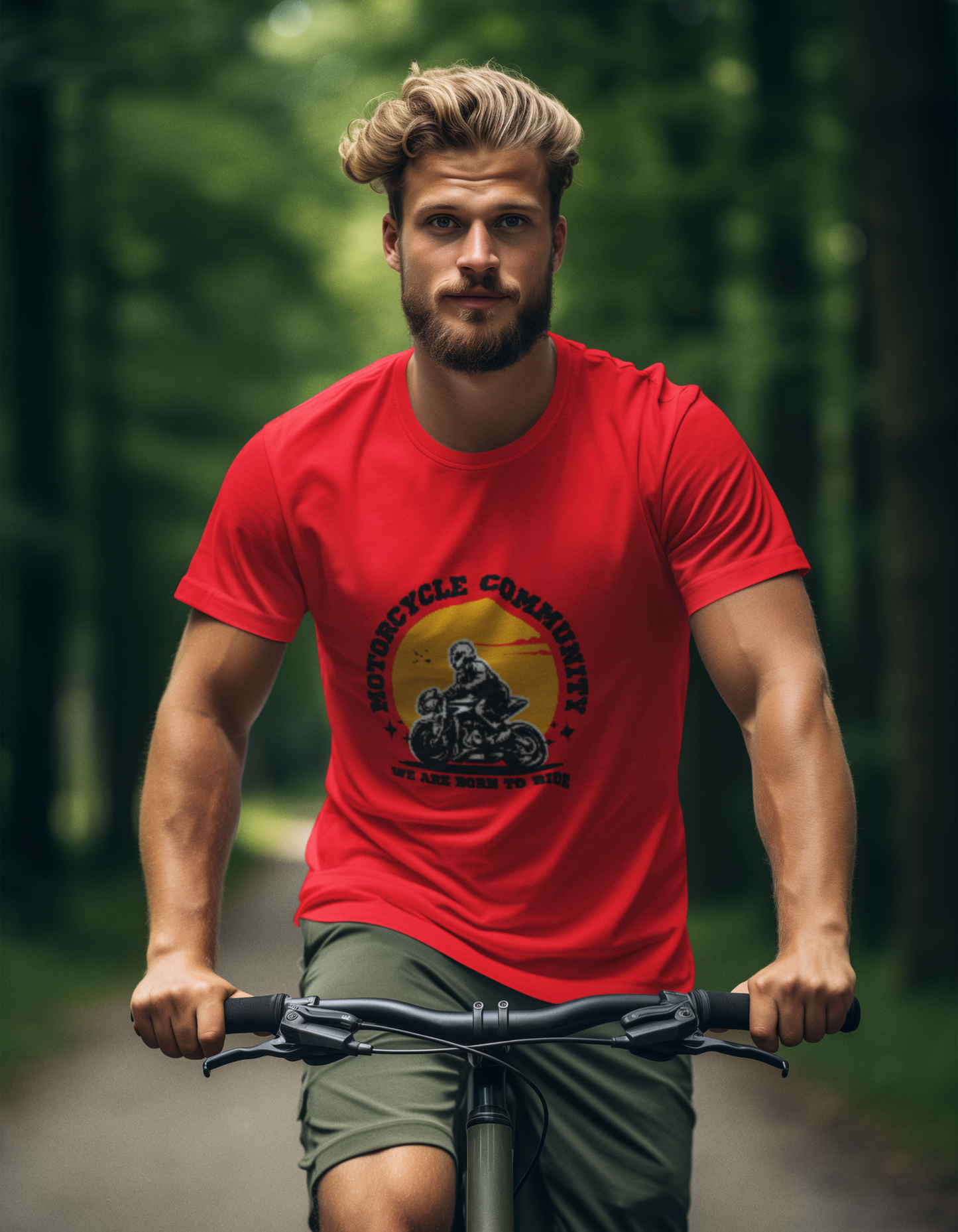 Motorcycle Community T-Shirts for Men