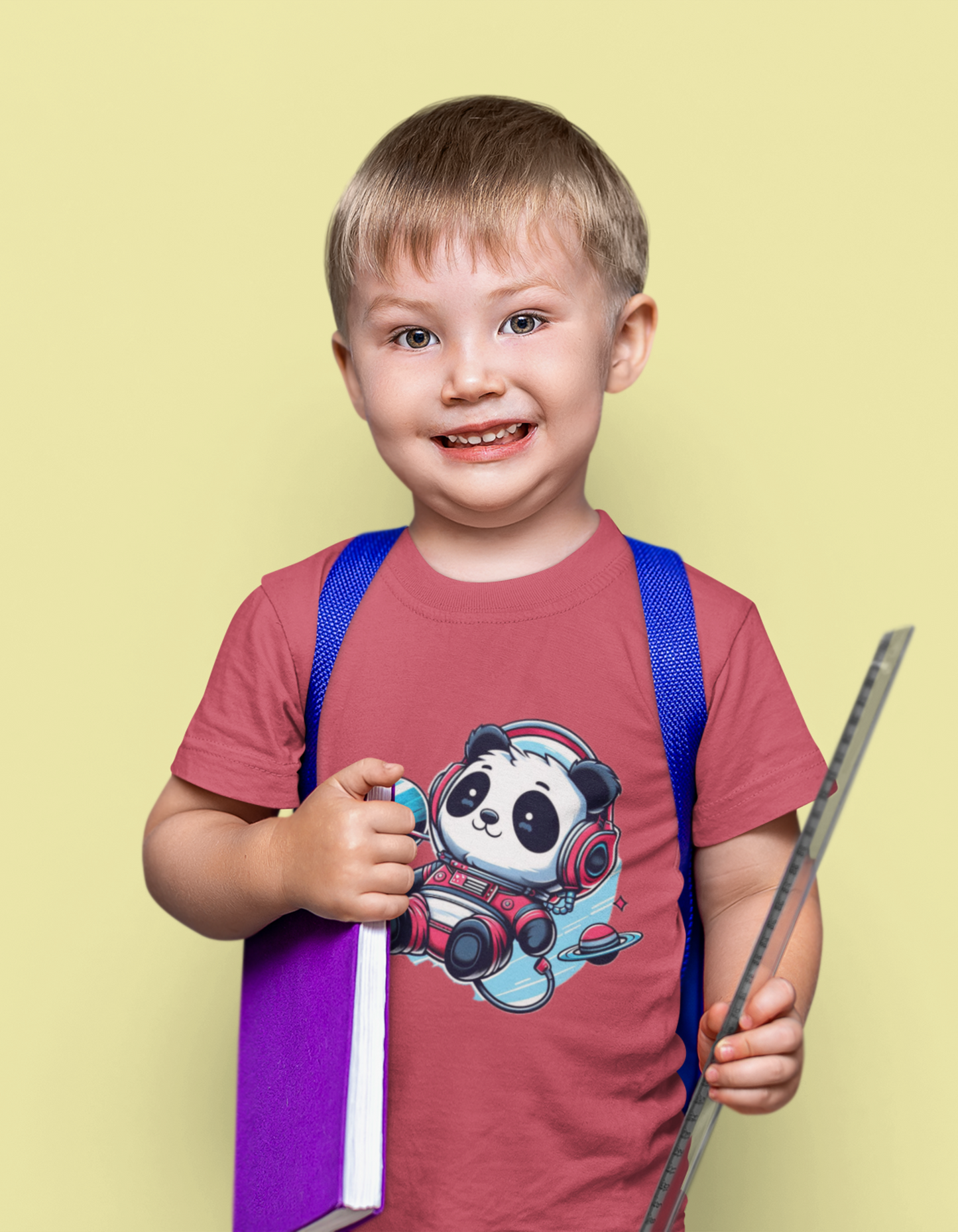 Musical Panda T-Shirts for Boys