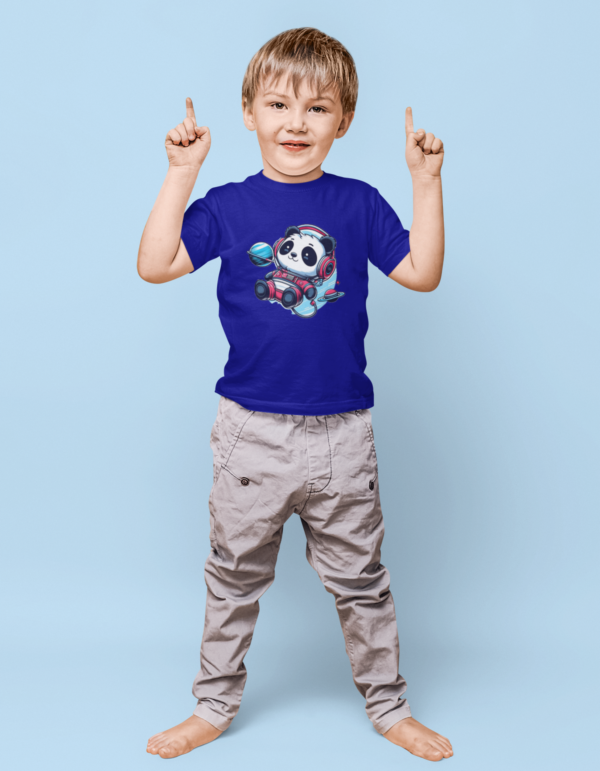 Musical Panda T-Shirts for Boys