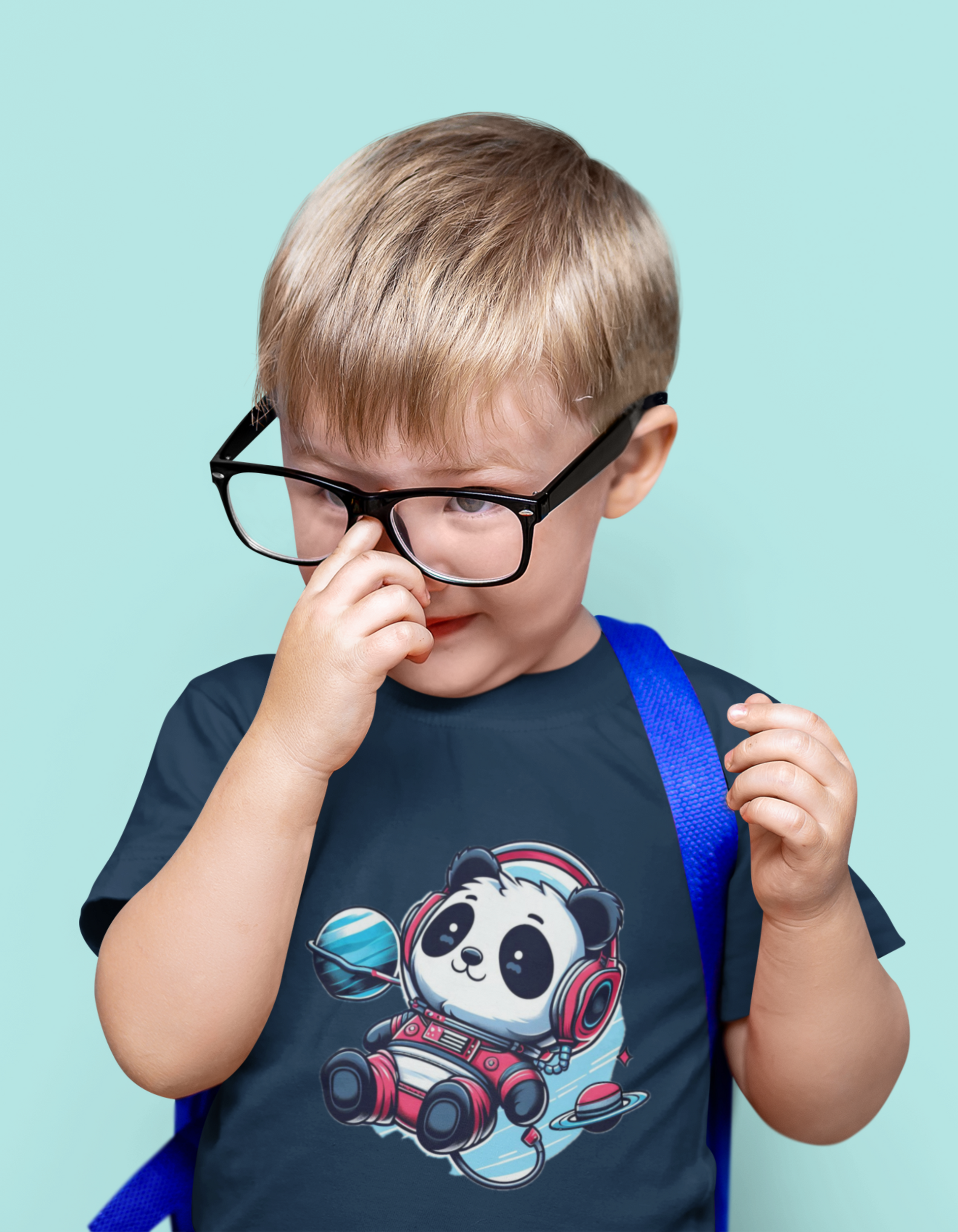 Musical Panda T-Shirts for Boys