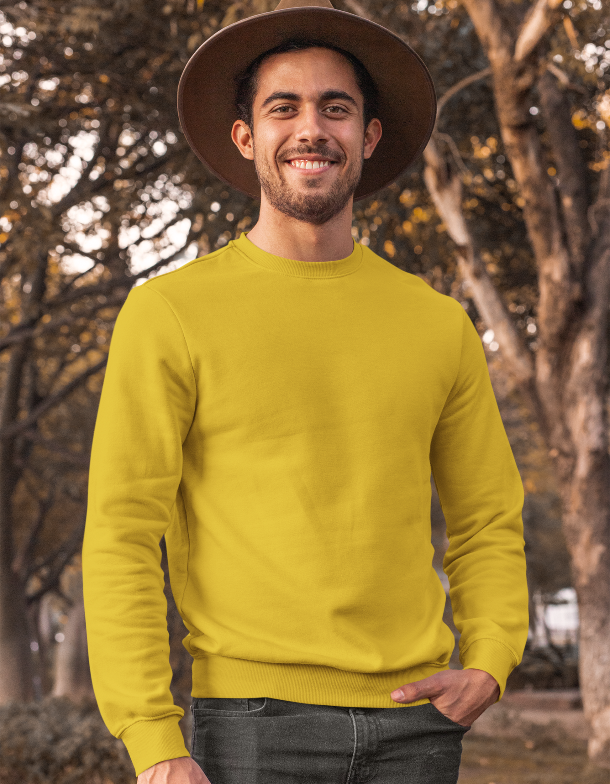 Mustard Yellow Sweatshirts