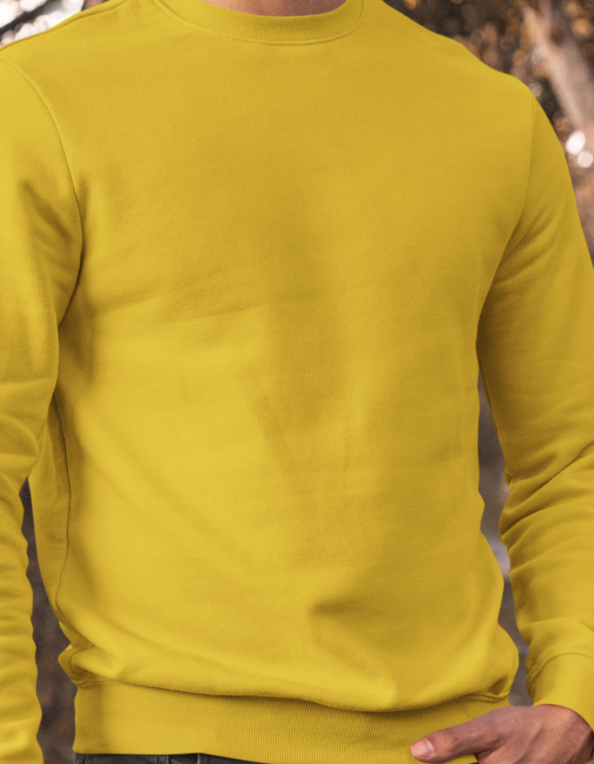 Mustard Yellow Sweatshirts