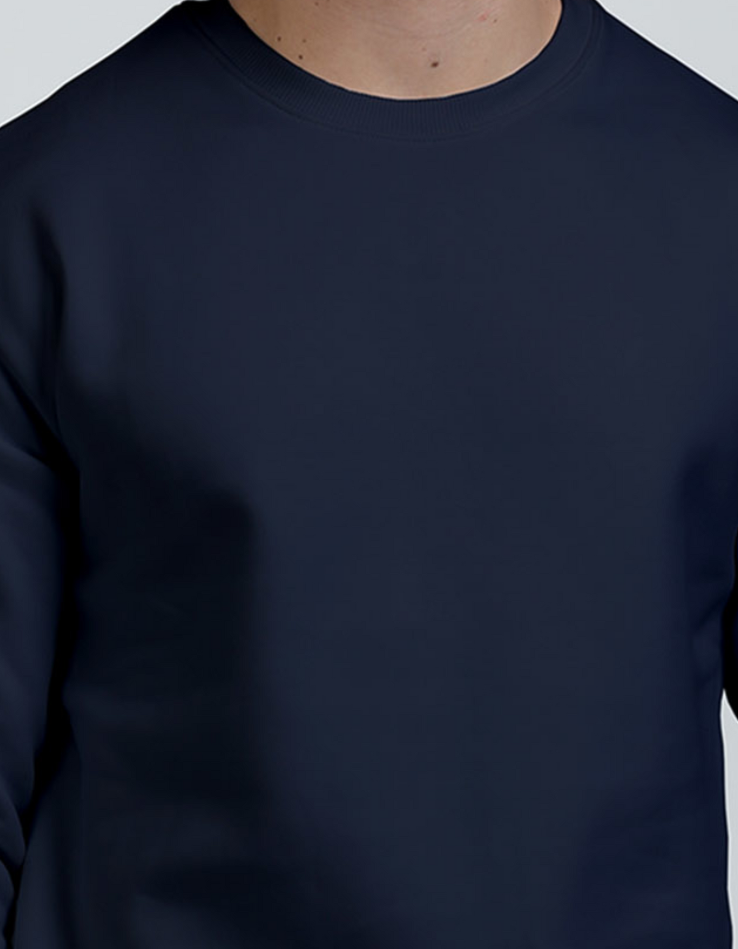 Oversized Navy Blue Sweatshirt for Men