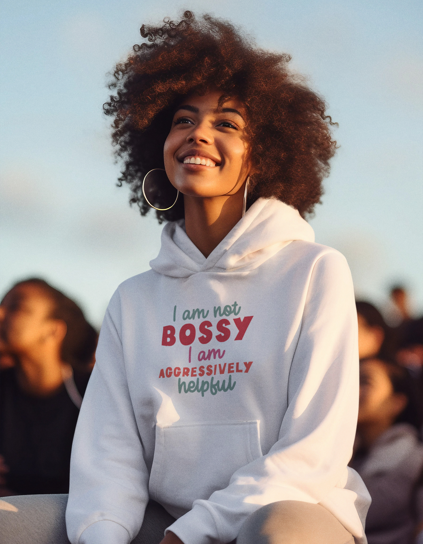 Bossy Hooded Sweatshirts for Women