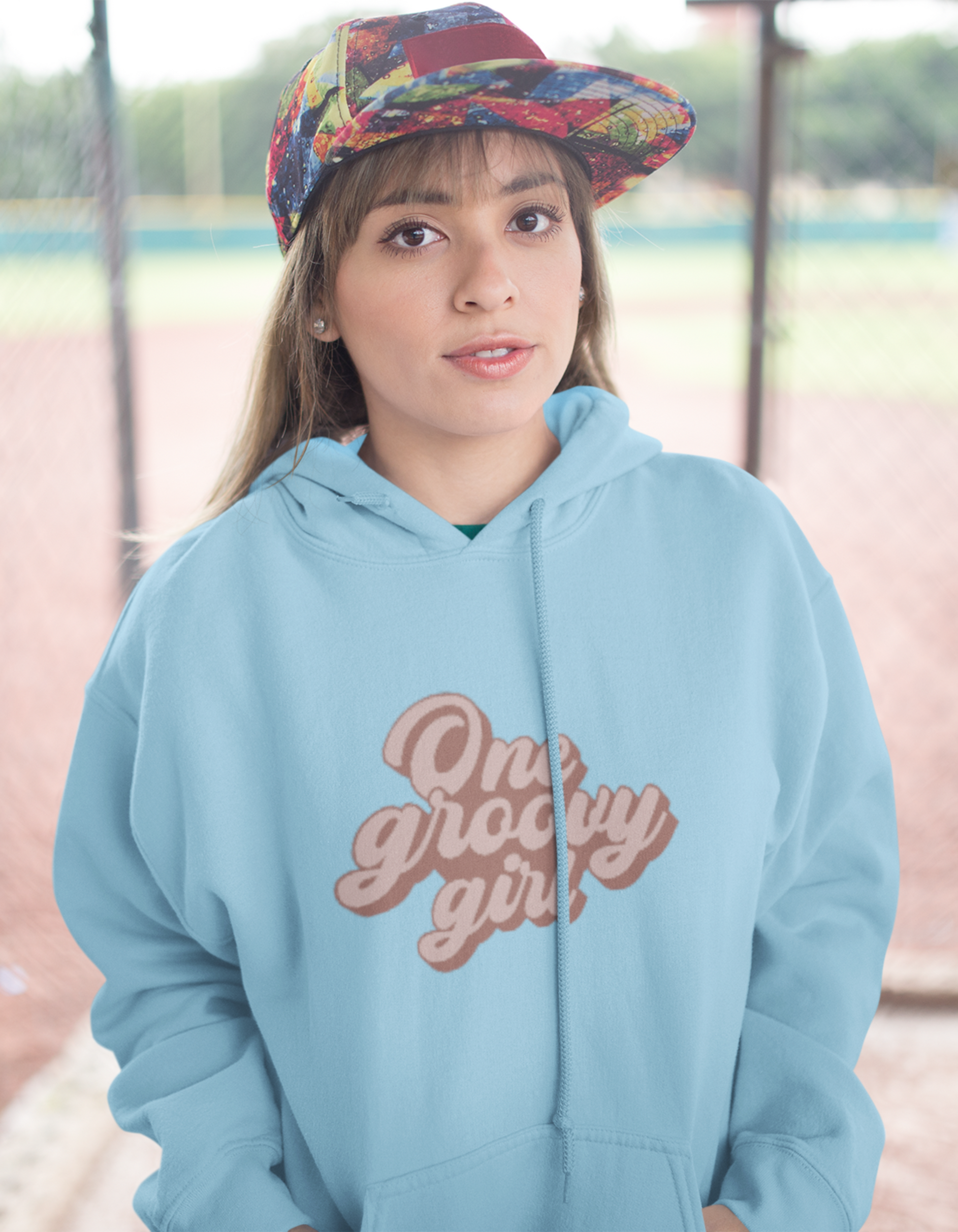 One Groovy Girl Hooded Sweatshirts for Women