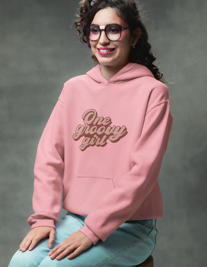 One Groovy Girl Hooded Sweatshirts for Women