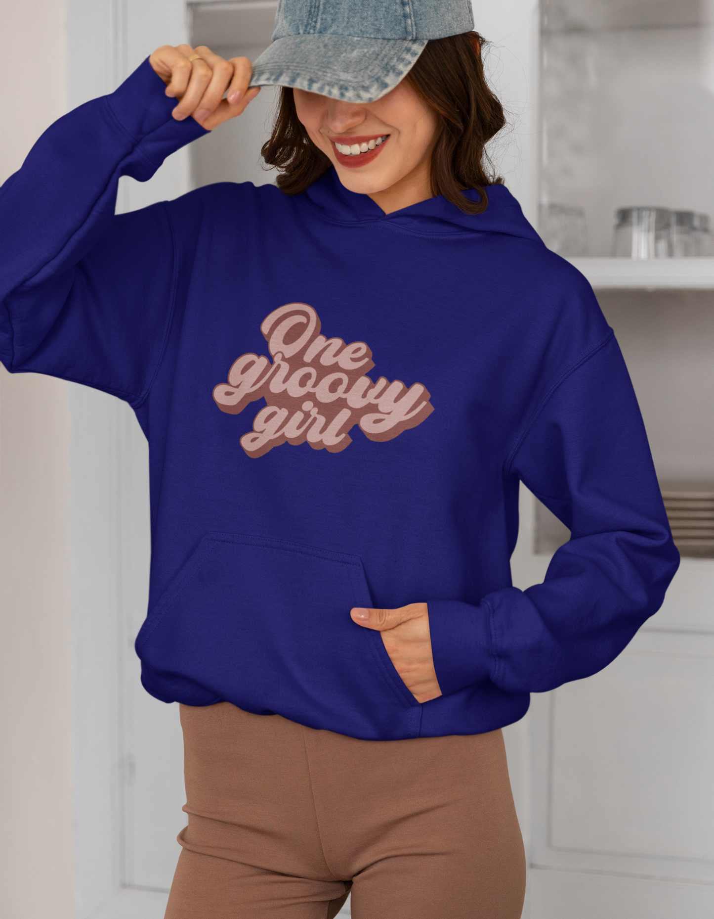 One Groovy Girl Hooded Sweatshirts for Women