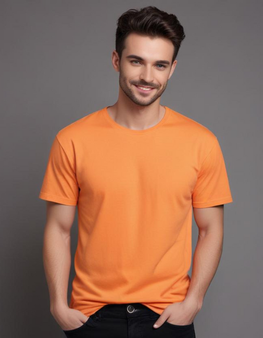 Orange T-Shirt for Men Online