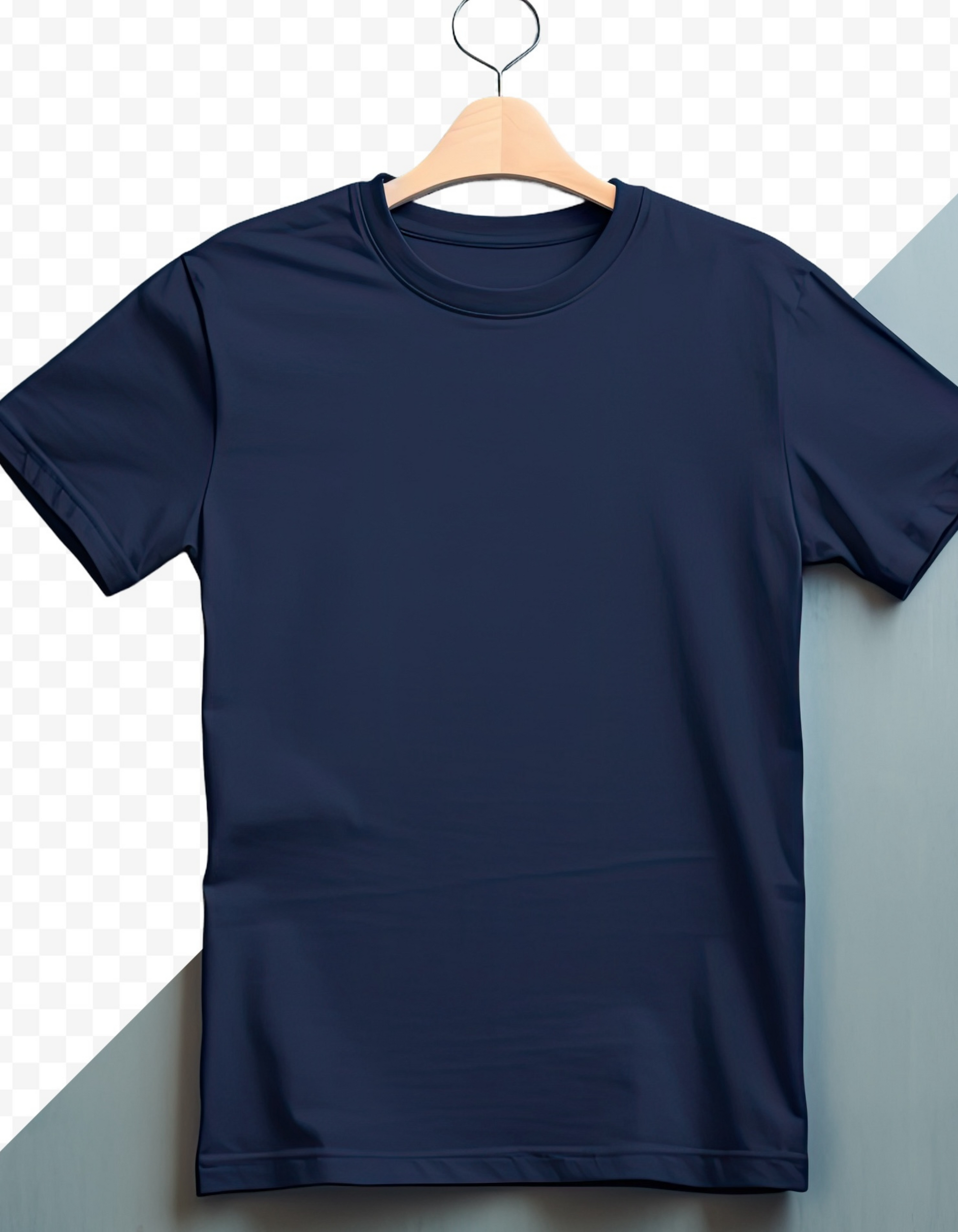 Navy Blue T-Shirts for Men Plain