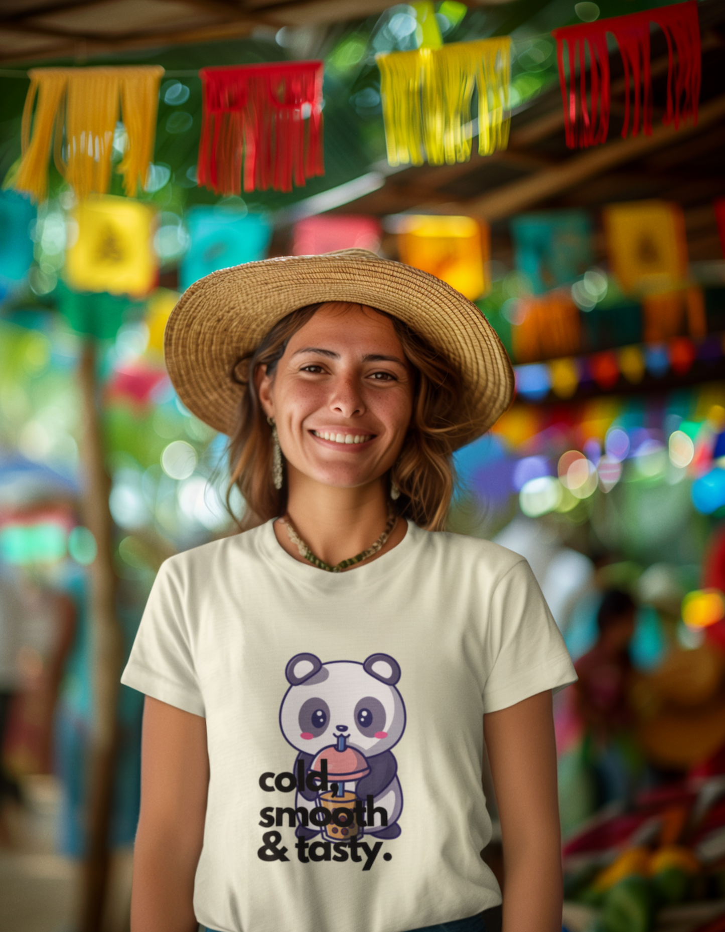 Coffee Panda T-Shirts for Women Online