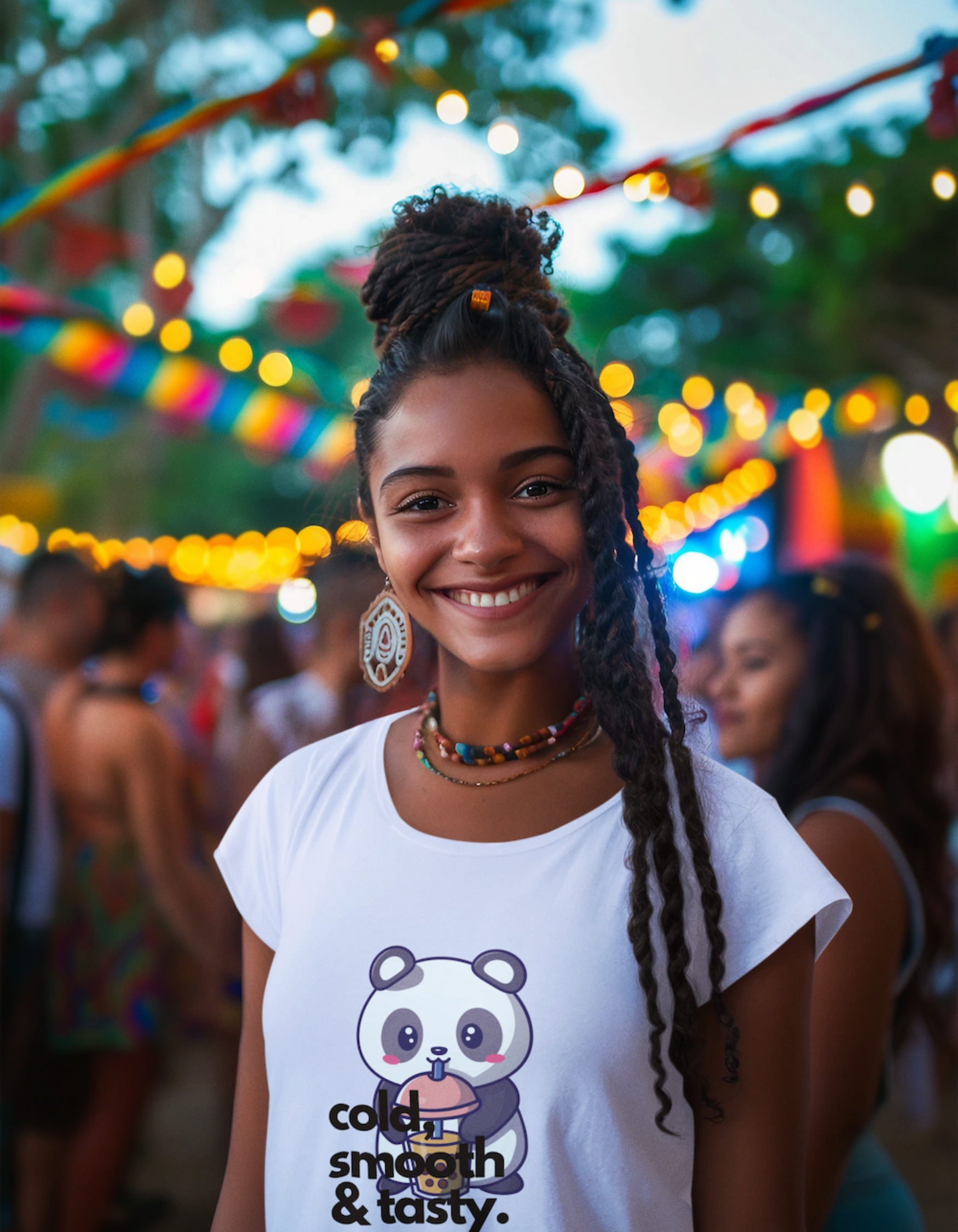 Coffee Panda T-Shirts for Women Online