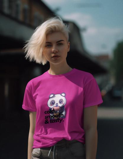 Coffee Panda T-Shirts for Women Online