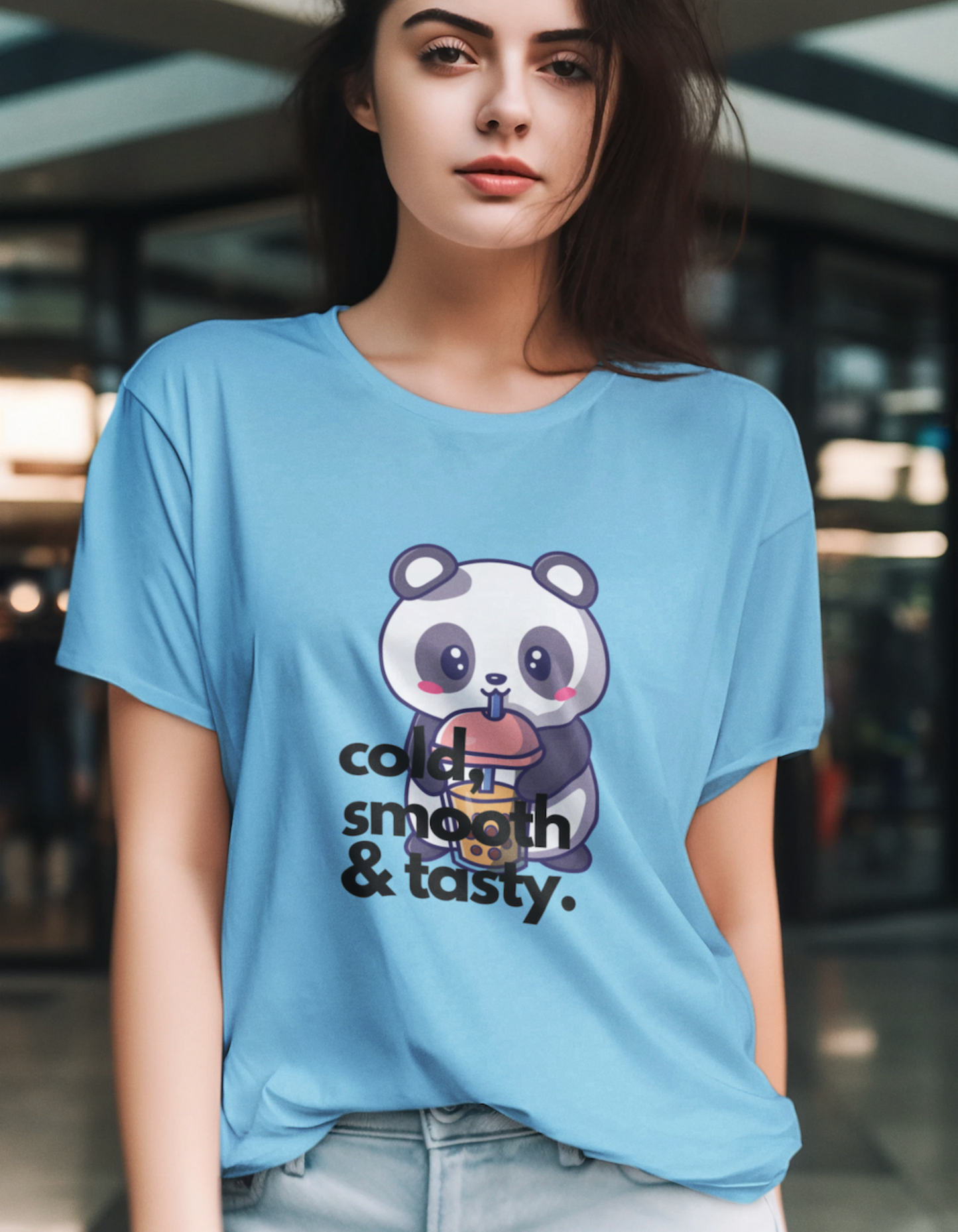 Coffee Panda T-Shirts for Women Online