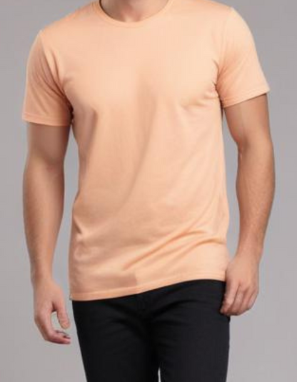 Peach T-Shirt for Men