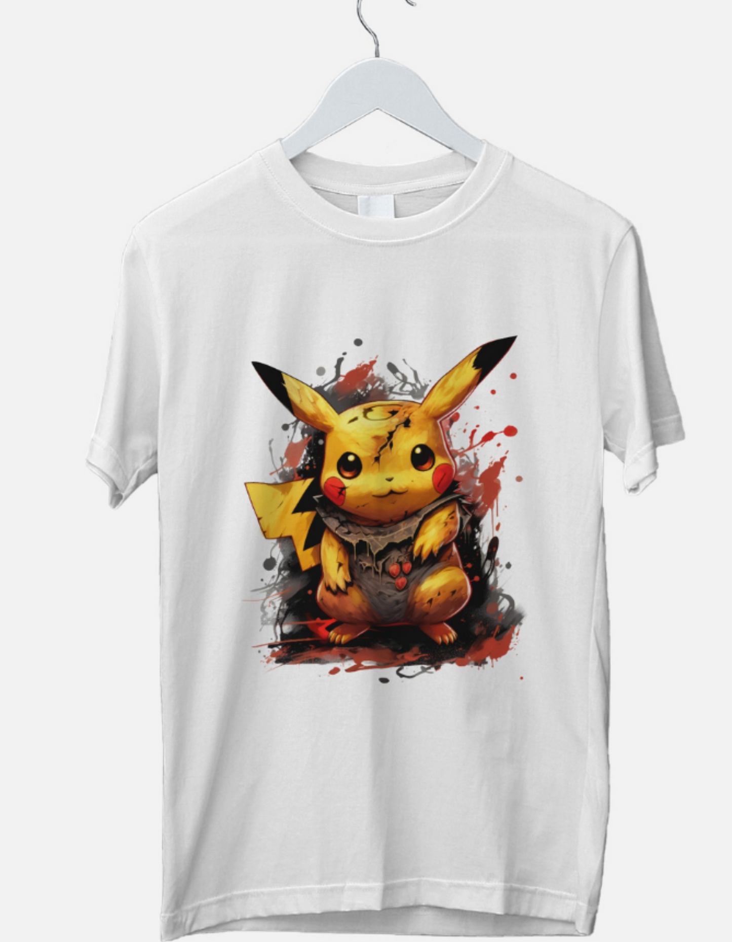 Pikachu Plus Size T-Shirts for Men