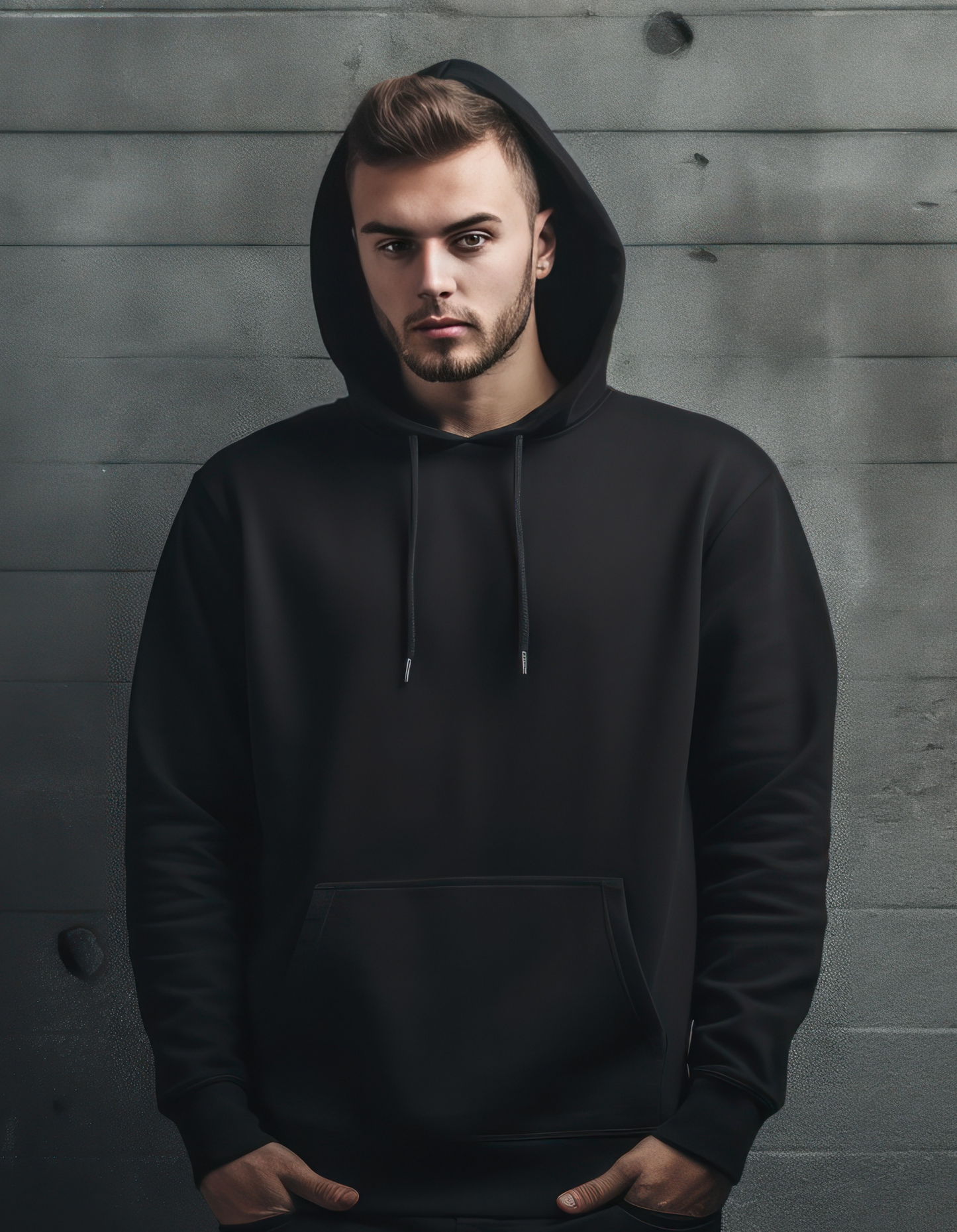 Black Hooded Sweatshirts for Men