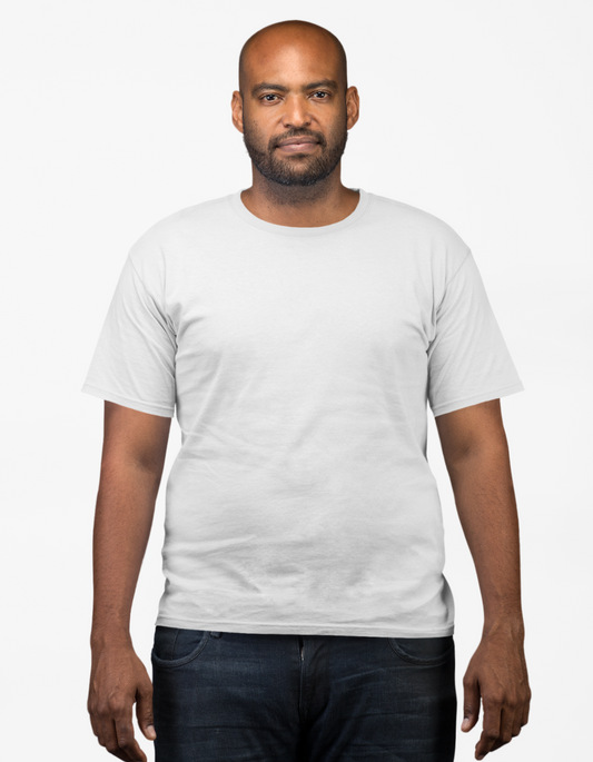 White Plus size T-shirts