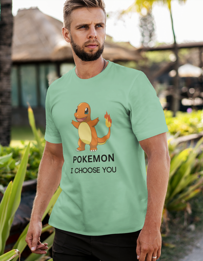 Pokemon, I choose You T-Shirts for Men