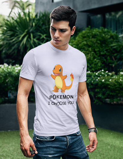 Pokemon, I choose You T-Shirts for Men