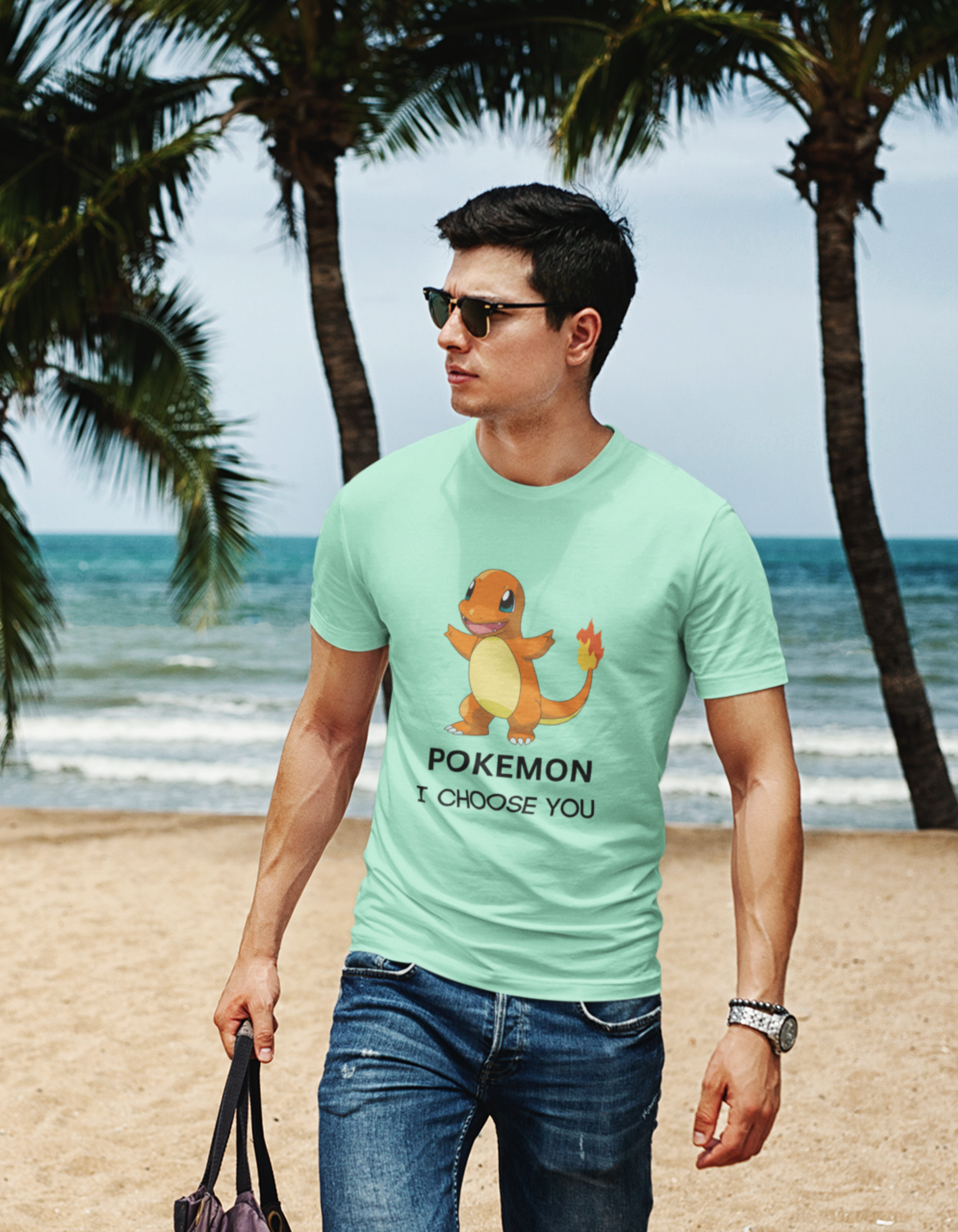 Pokemon, I choose You T-Shirts for Men