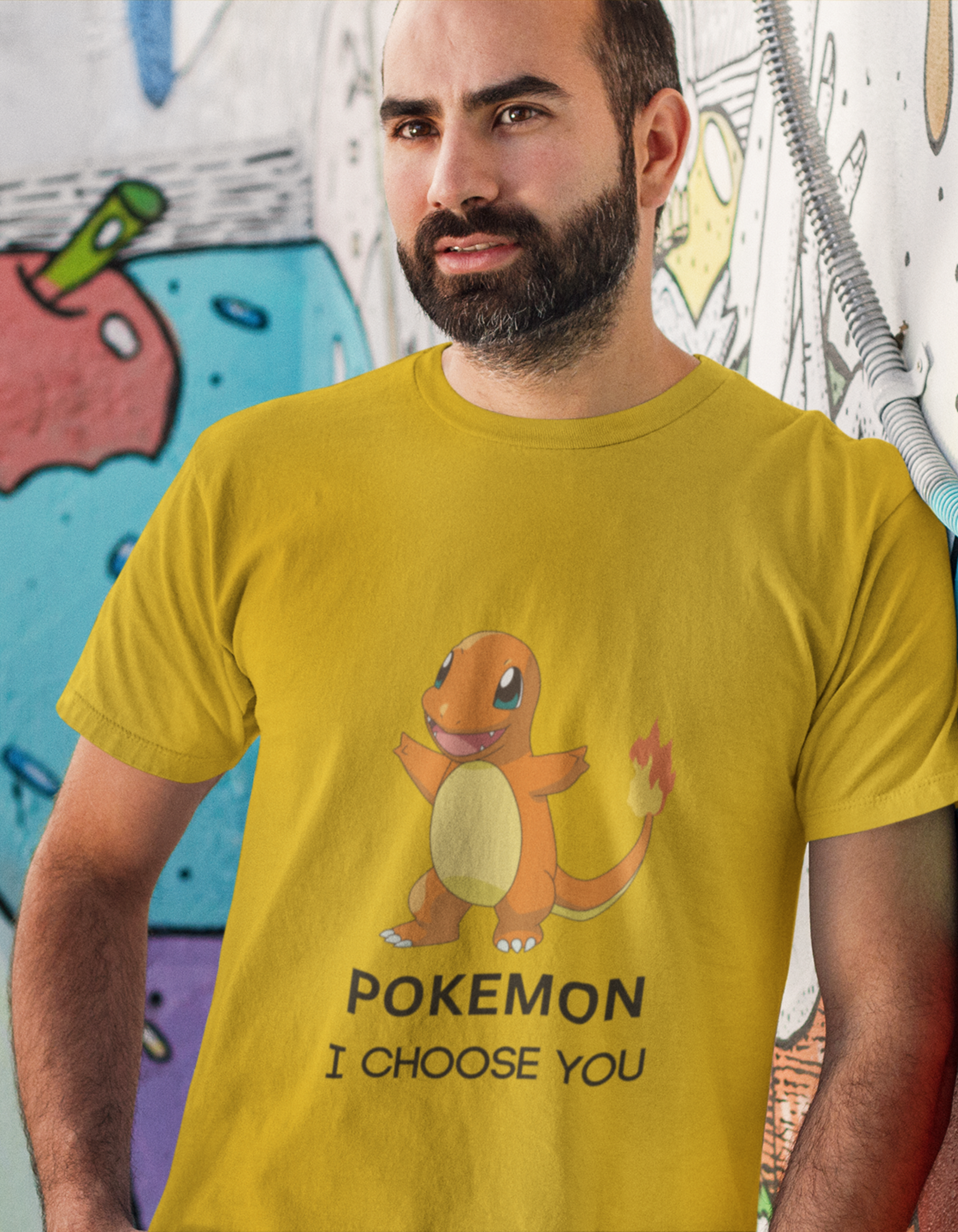 Pokemon, I choose You T-Shirts for Men