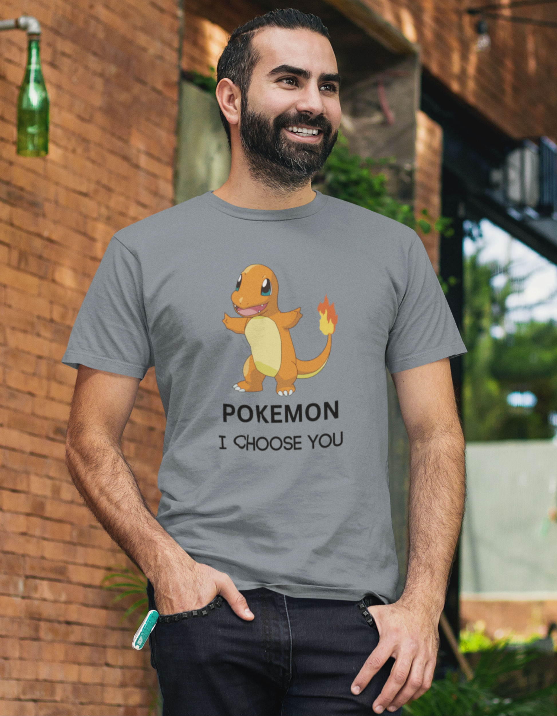 Pokemon, I choose You T-Shirts for Men