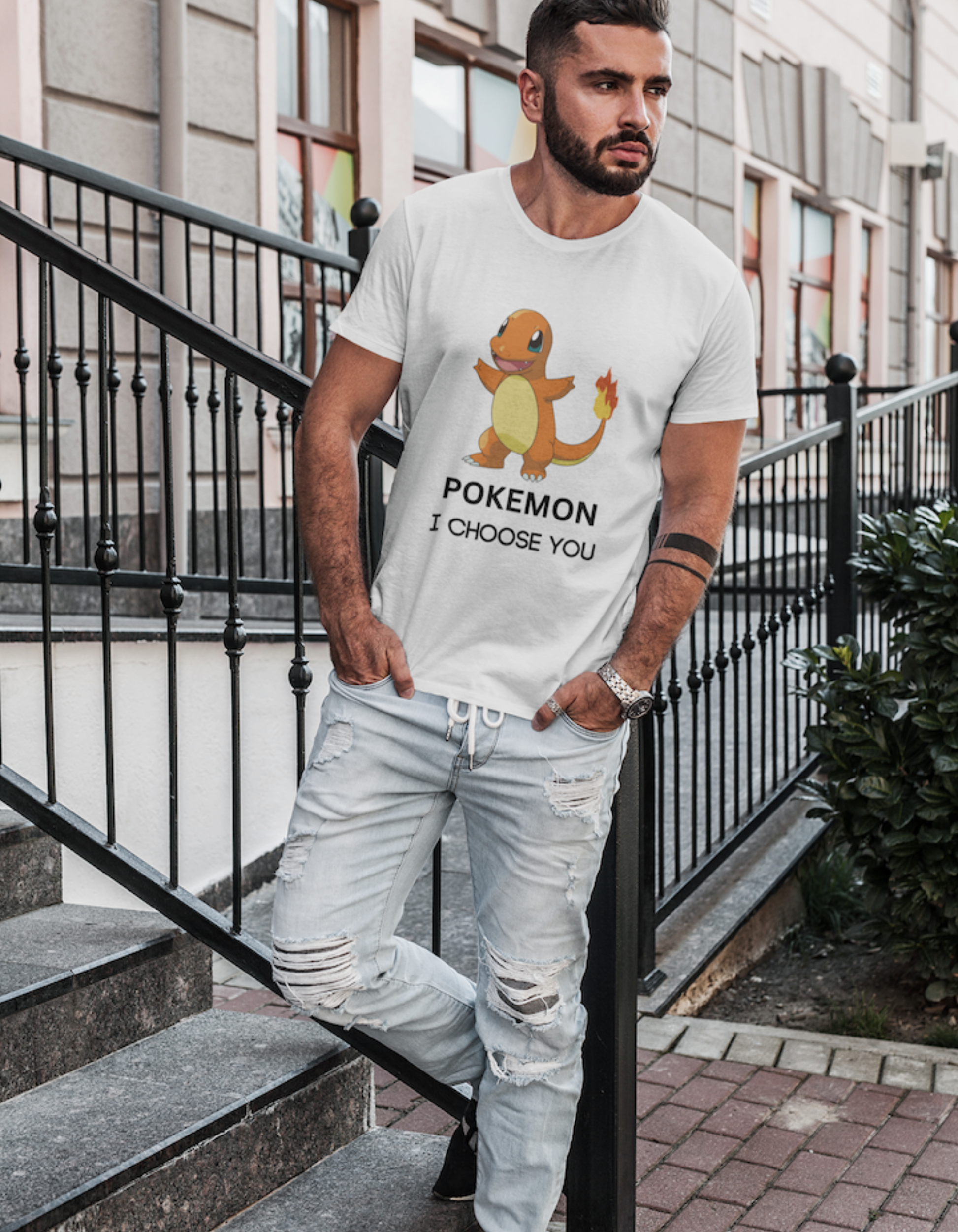 Pokemon, I choose You T-Shirts for Men