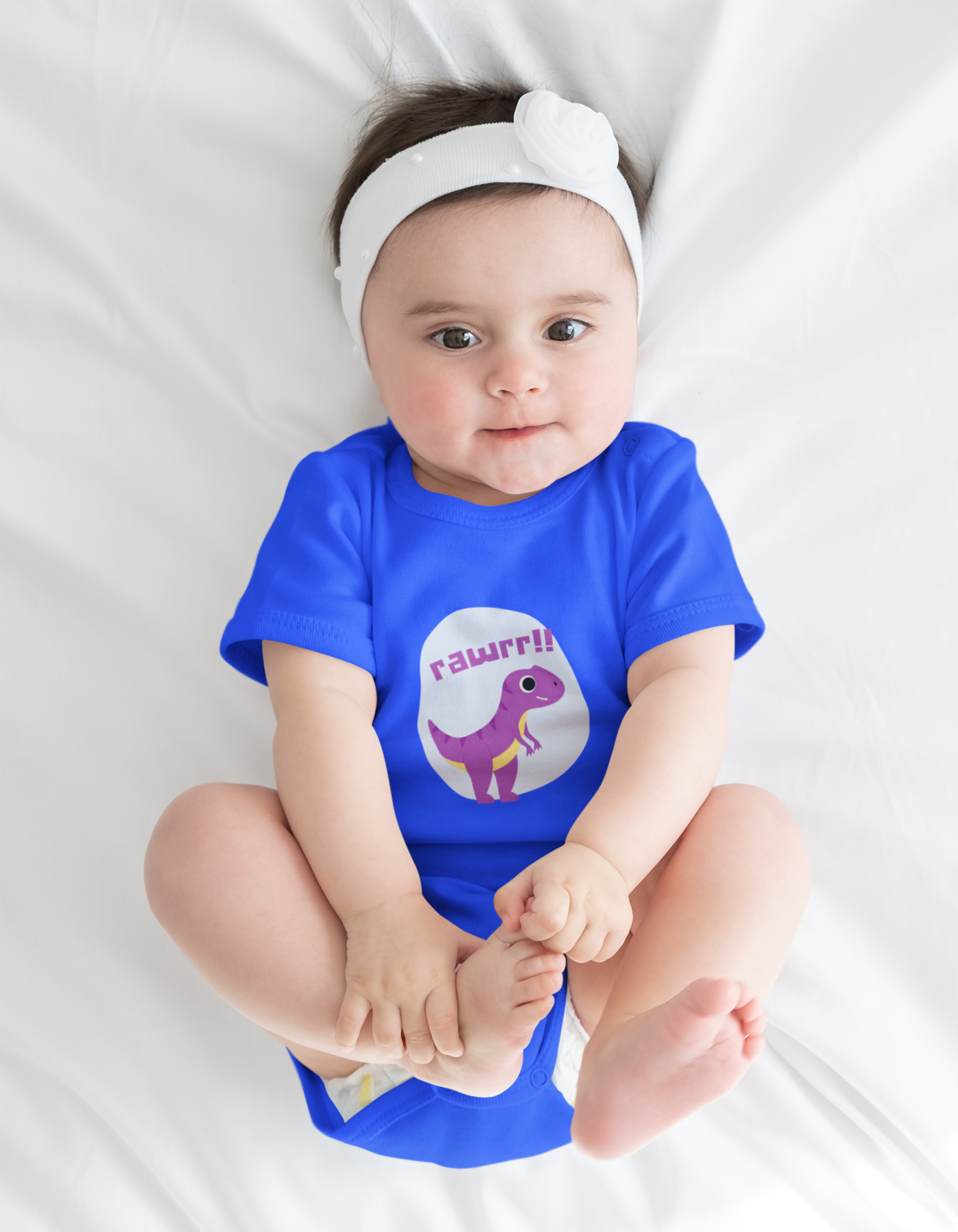 Rawrr Dino Rompers kids t-shirts online