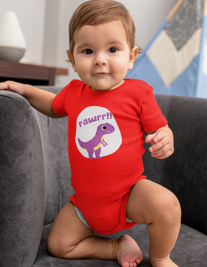 Rawrr Dino Rompers kids t-shirts online