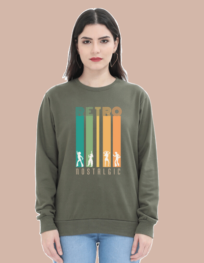 Retro Sweatshirts for Women