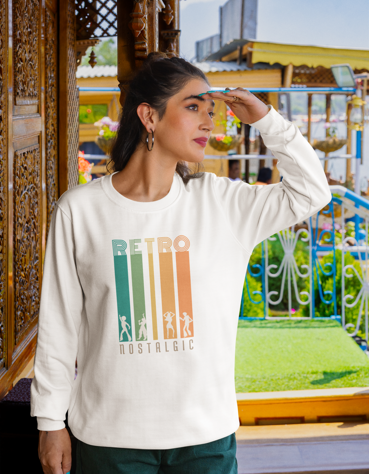 Retro Sweatshirts for Women