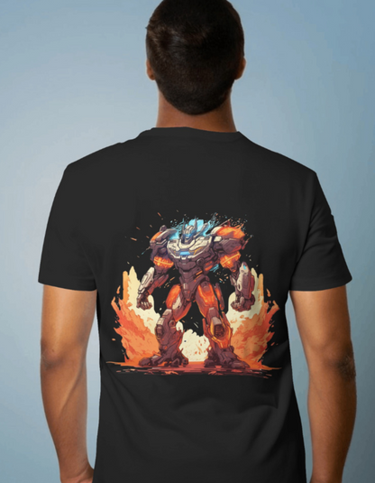 Combat Robot T-shirts for Men