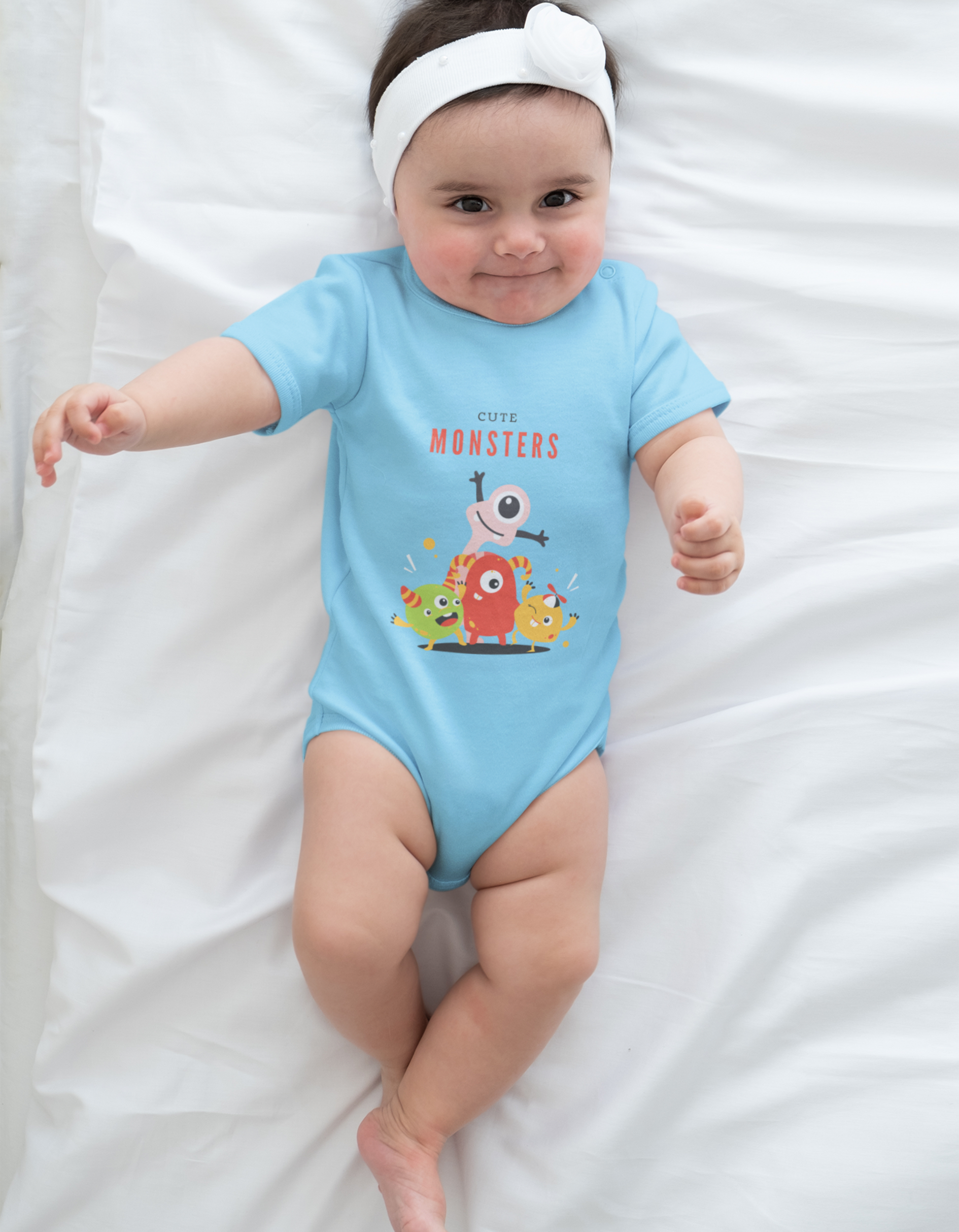 Cute Monster Rompers kids t-shirts online