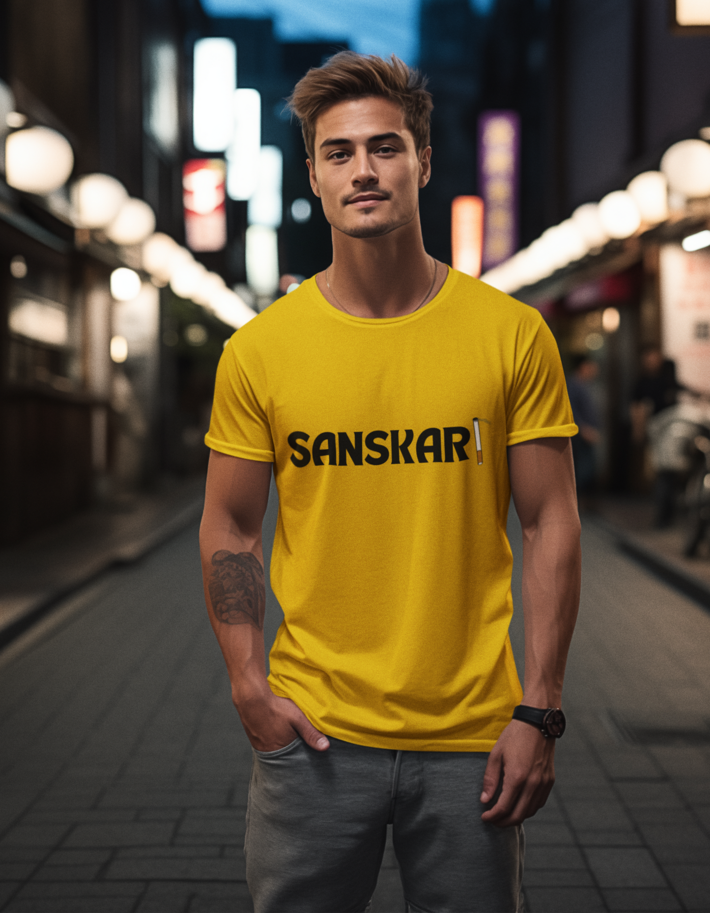 Sanskari T-Shirts for Men