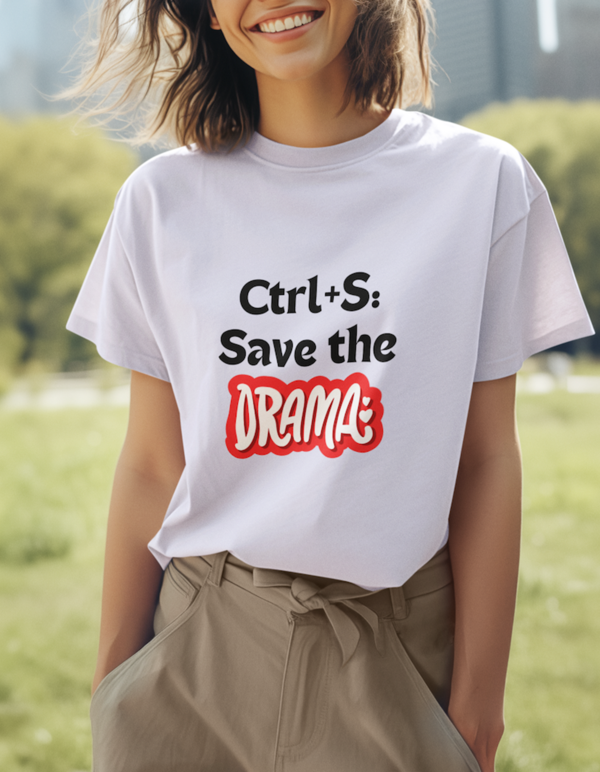 Save the Drama T-Shirts for Women Online