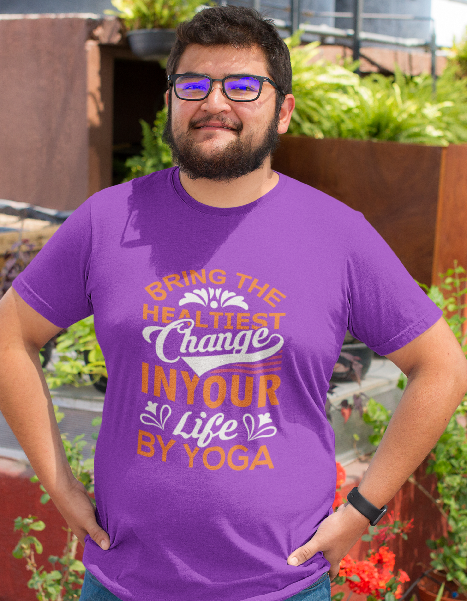 Bring the Healthiest Change in your Life By Yoga Plus Size T-Shirts for Men Online