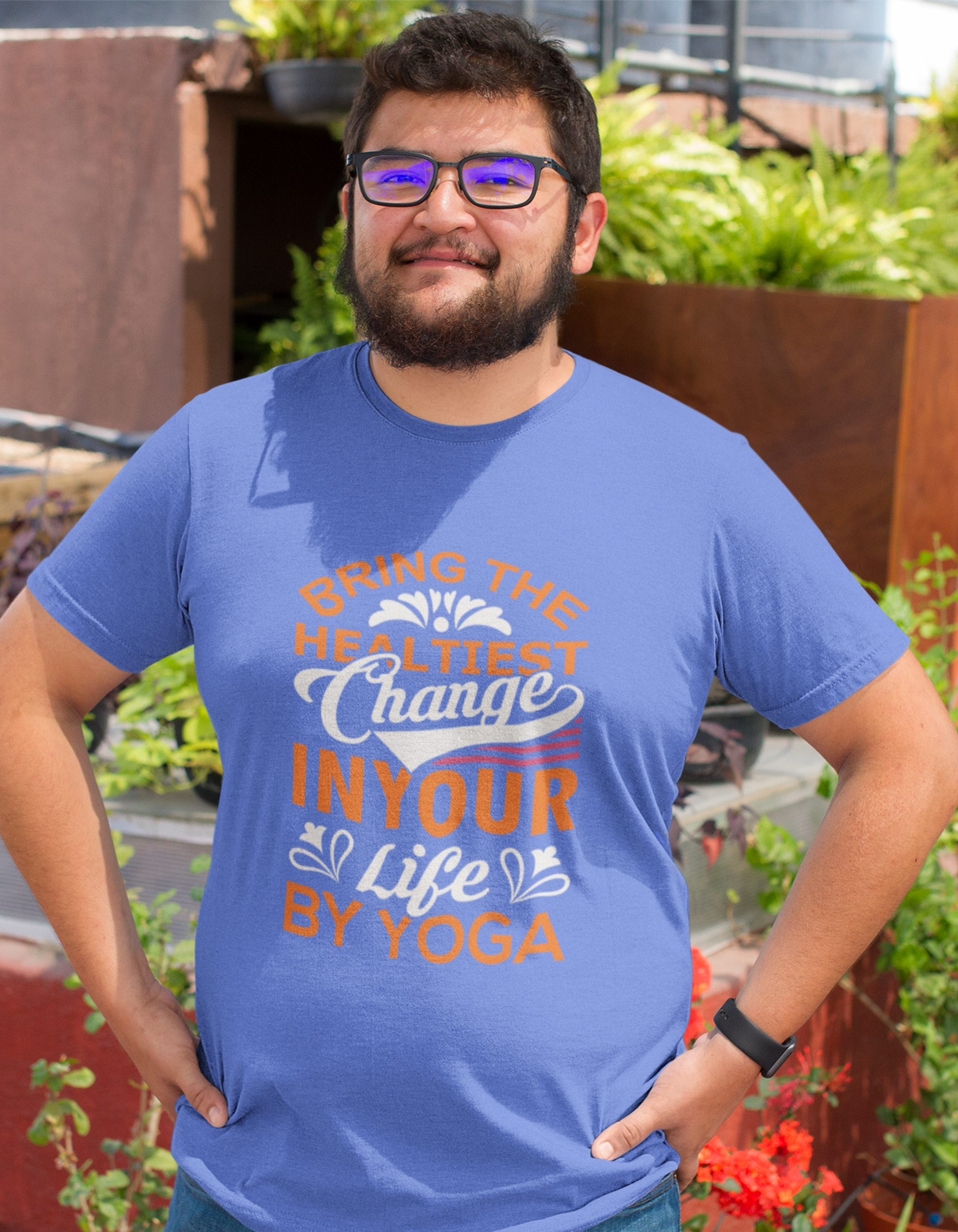 Bring the Healthiest Change in your Life By Yoga Plus Size T-Shirts for Men Online