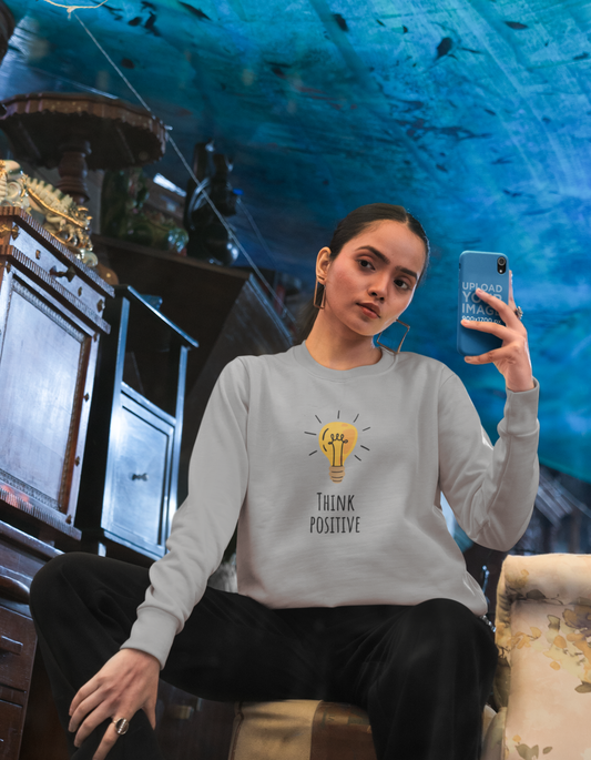 Think Positive Sweatshirt for Women