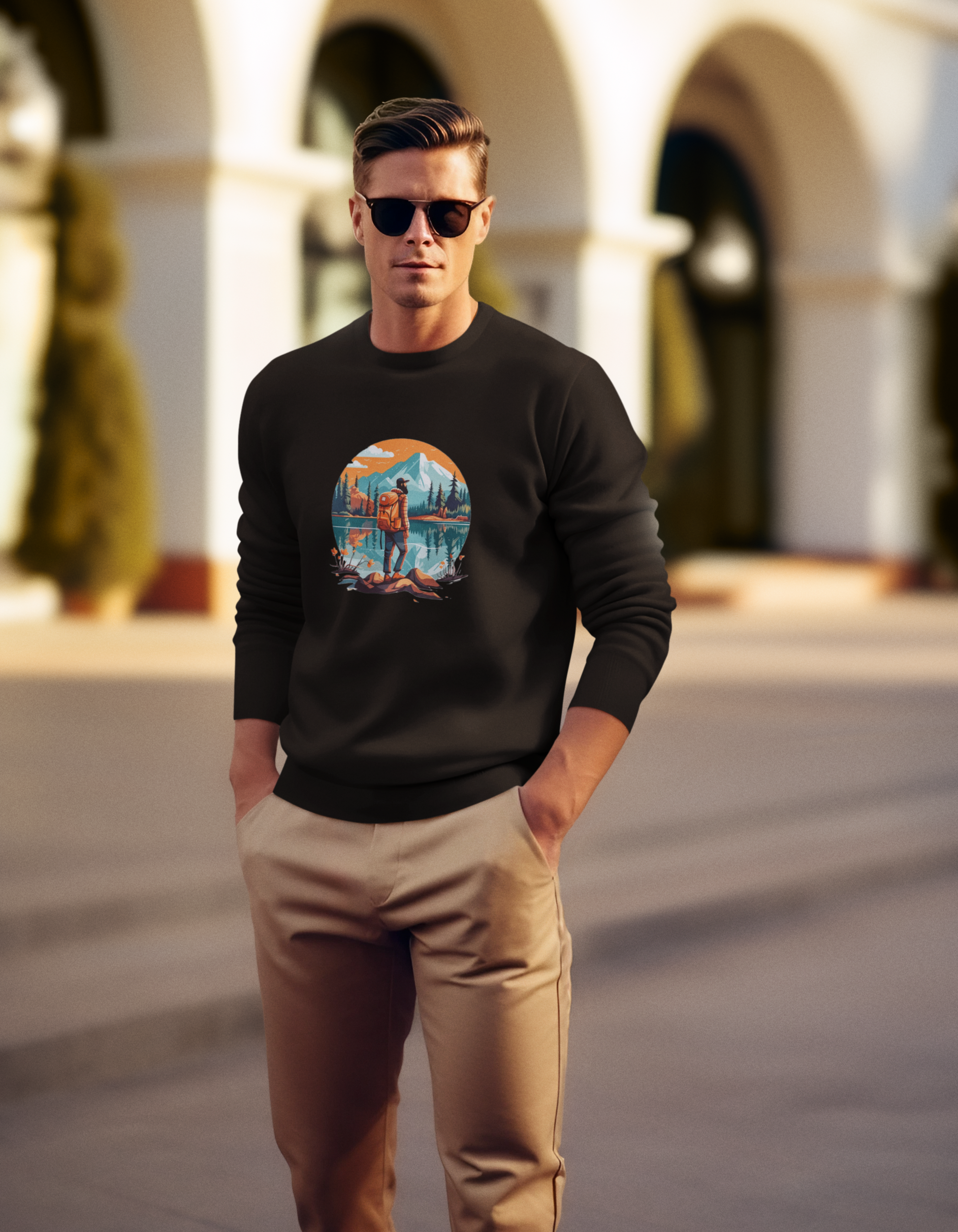 Travel Lovers Sweatshirts for Men