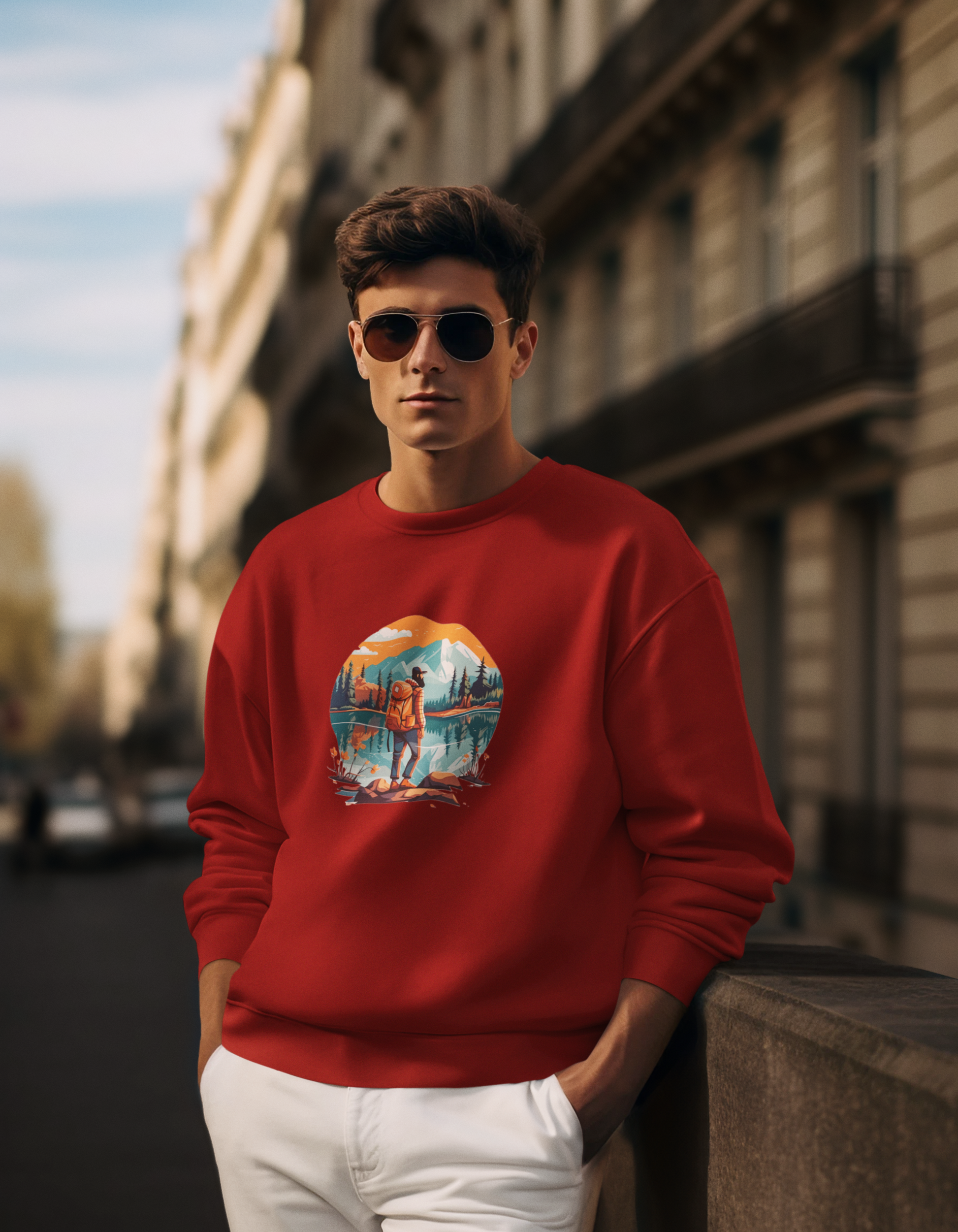 Travel Lovers Sweatshirts for Men