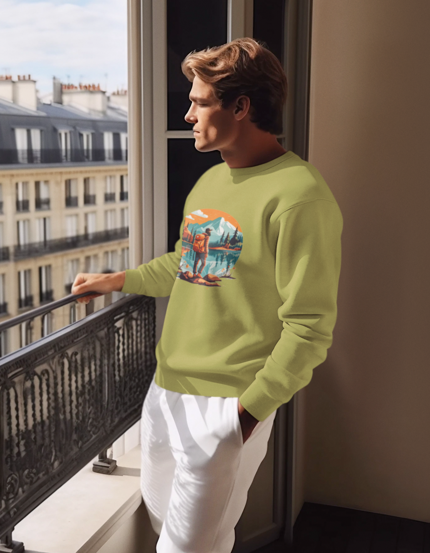 Travel Lovers Sweatshirts for Men