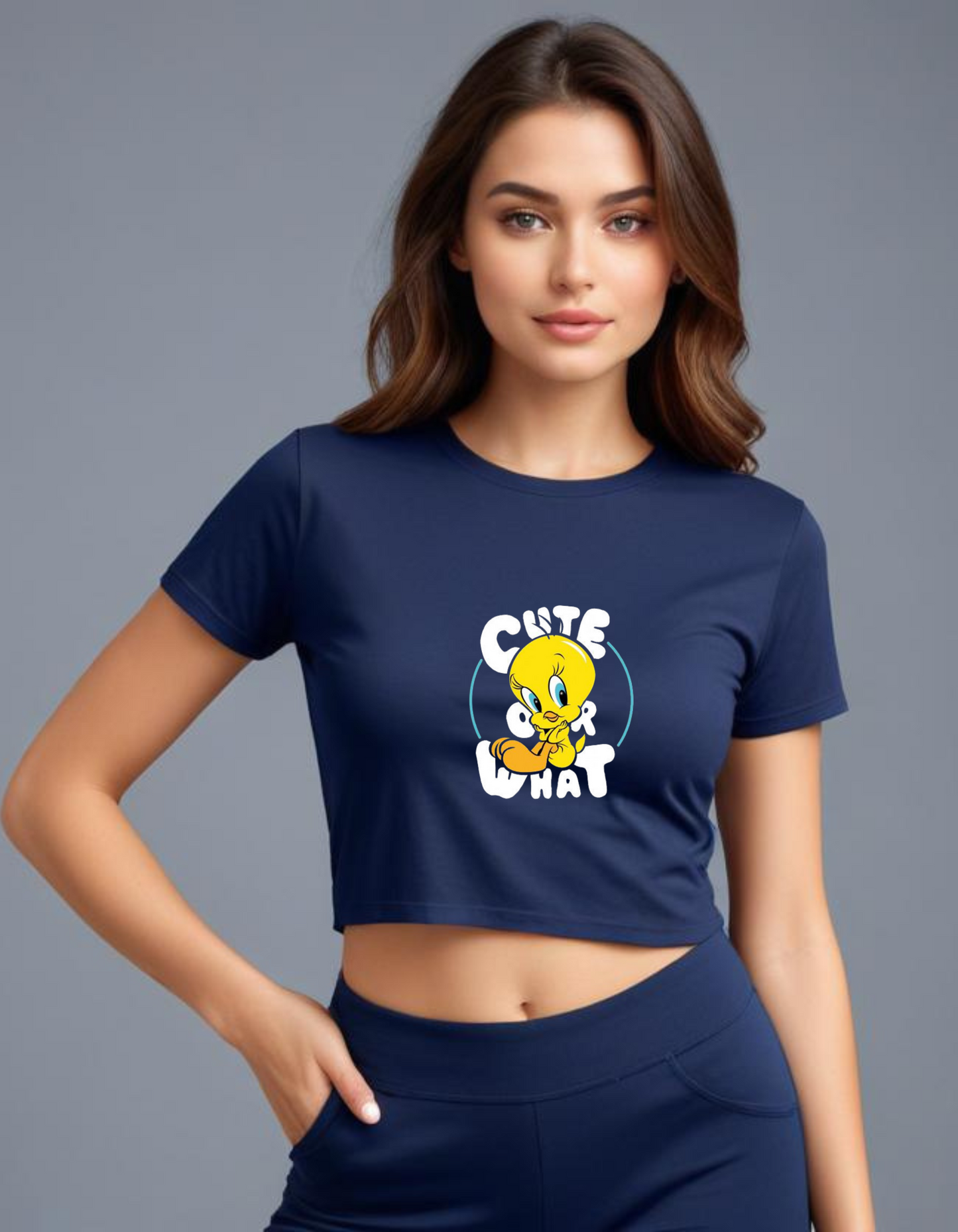 Tweety: Crop Tops for Women