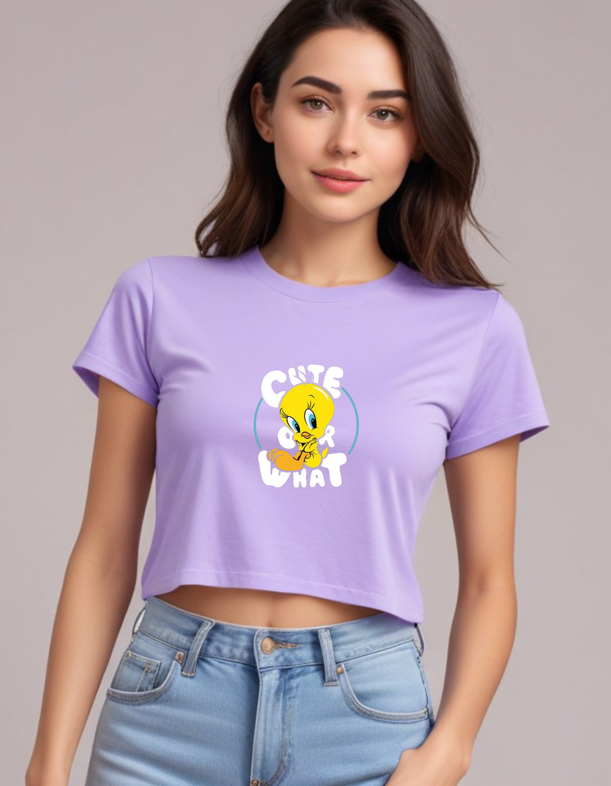 Tweety: Crop Tops for Women