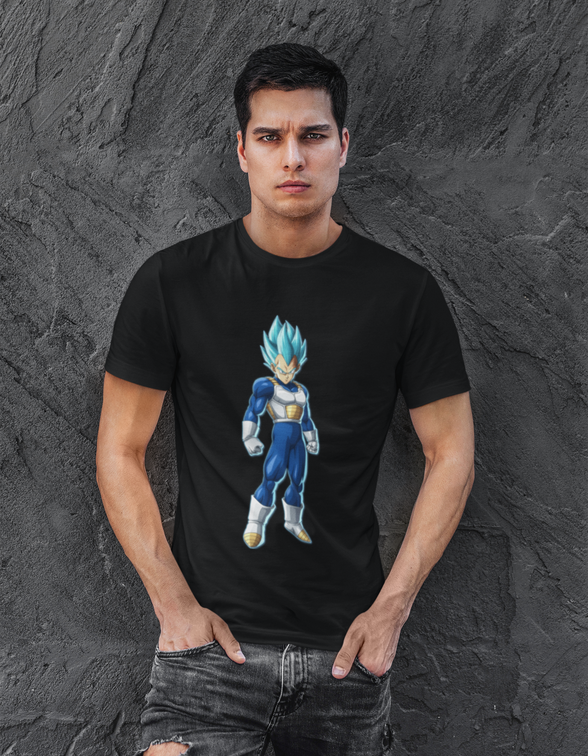 Vegeta : Dragon Ball Z T-Shirts for Men