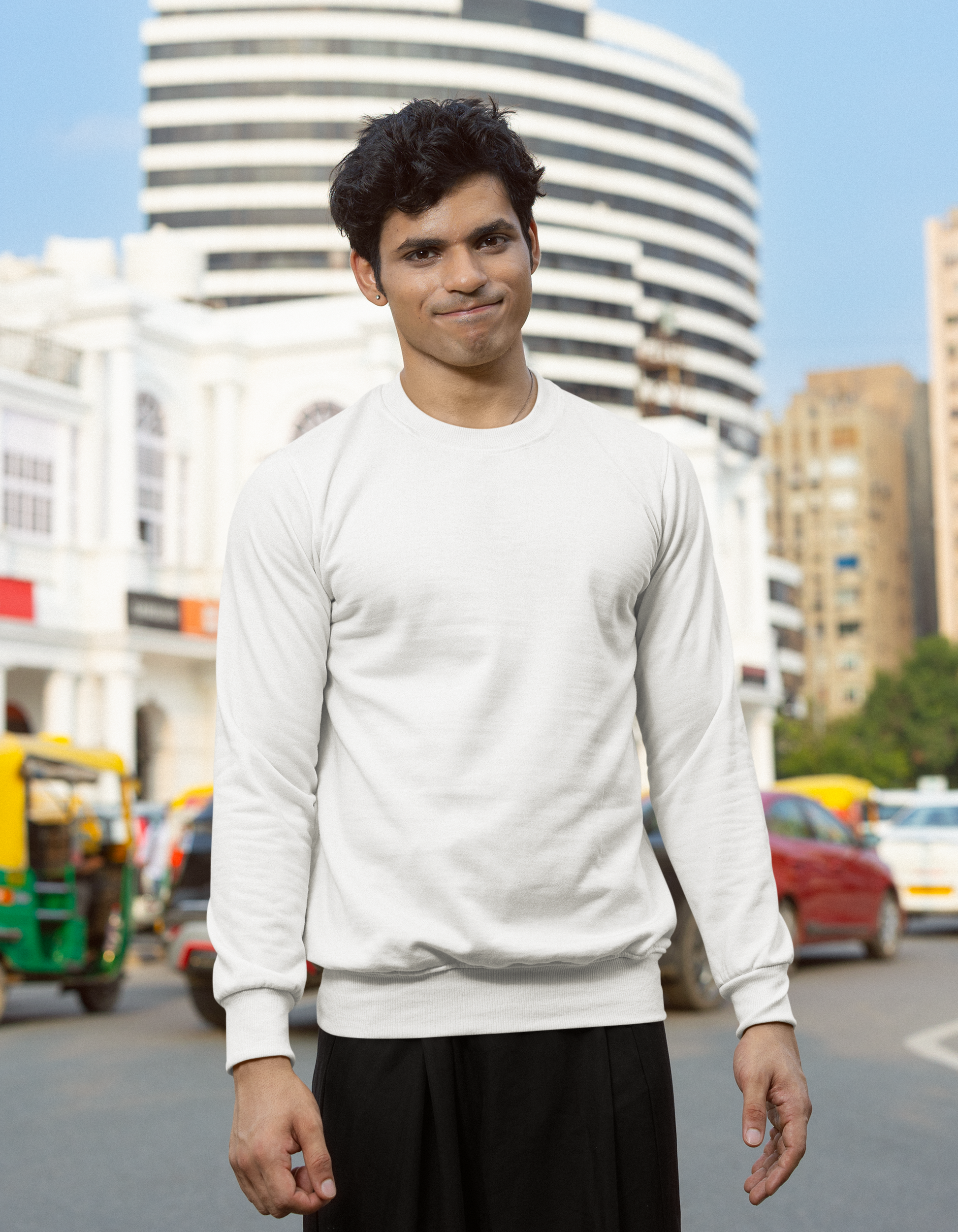 White Sweatshirts for Men