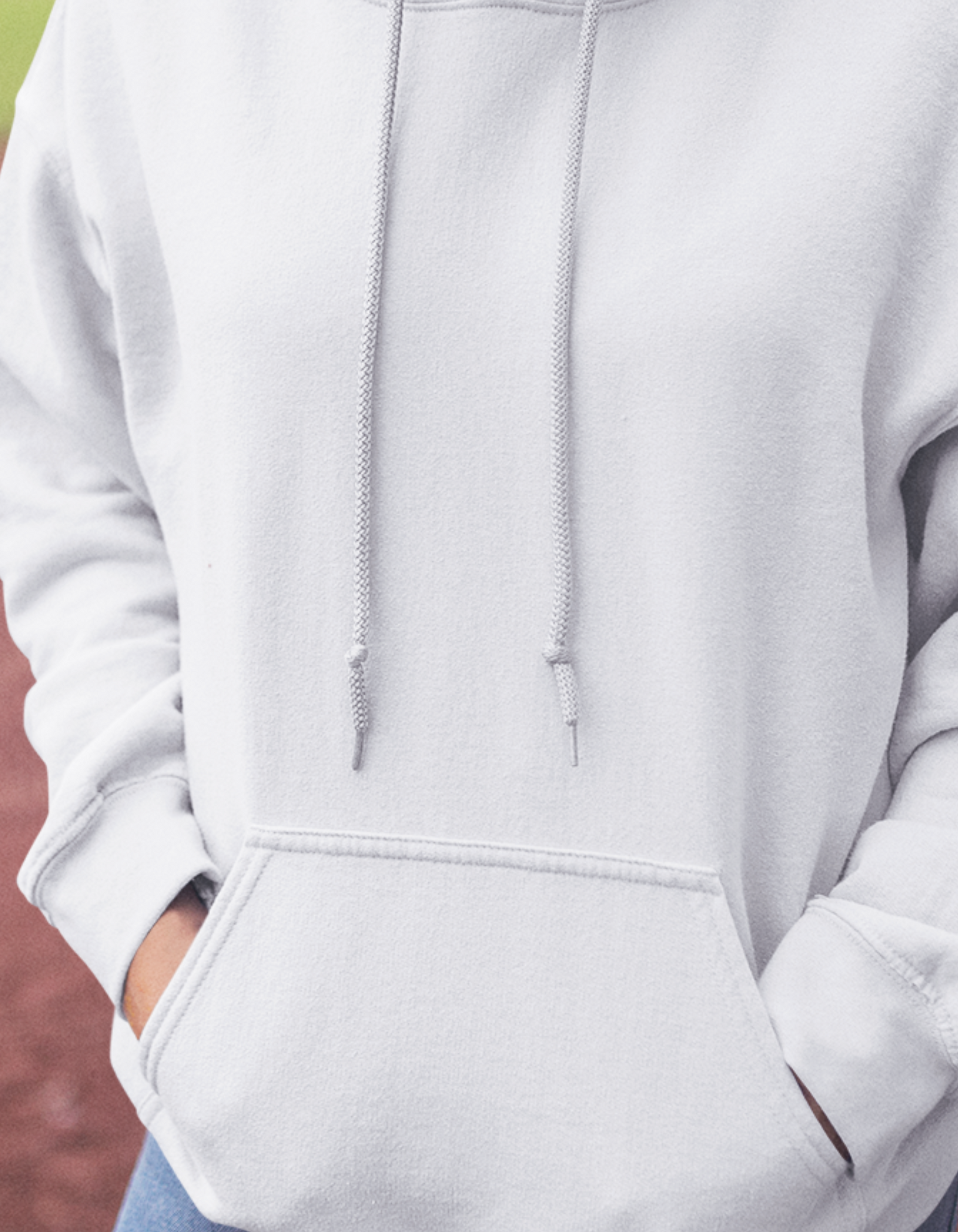 White Hooded Sweatshirt for Women