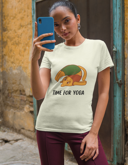 Time for Yoga T-Shirts for Women Online