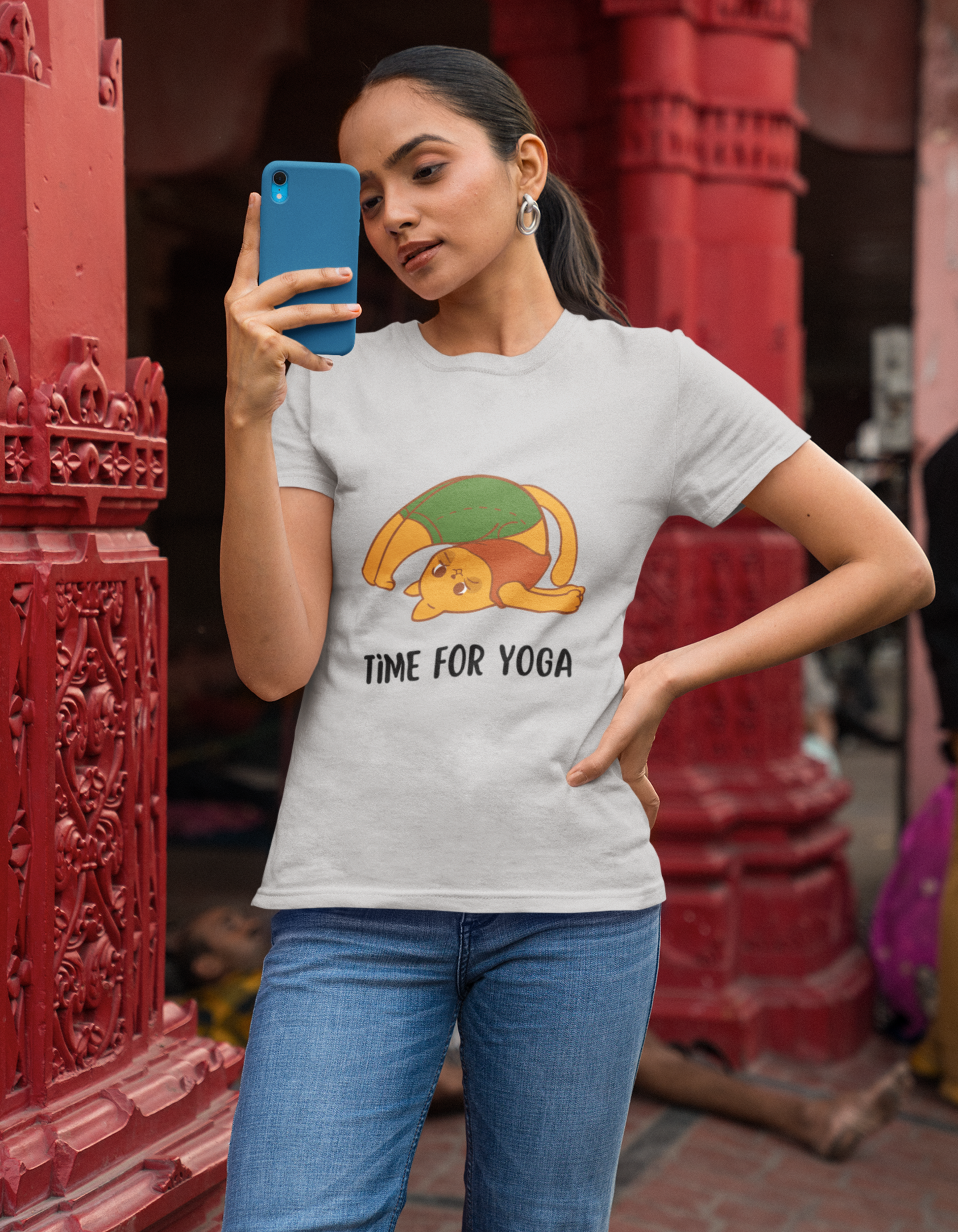 Time for Yoga T-Shirts for Women Online